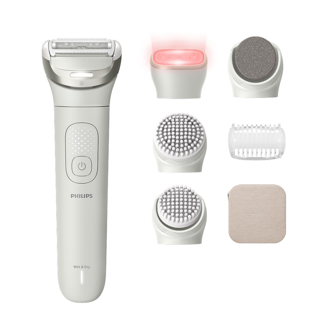 Б'юті-набір для догляду за тілом та обличчям Philips Series 9900 BRE748/00